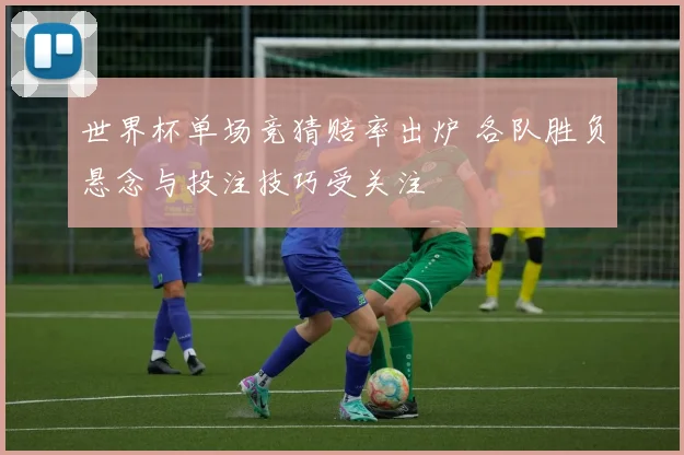 世界杯单场竞猜赔率出炉 各队胜负悬念与投注技巧受关注